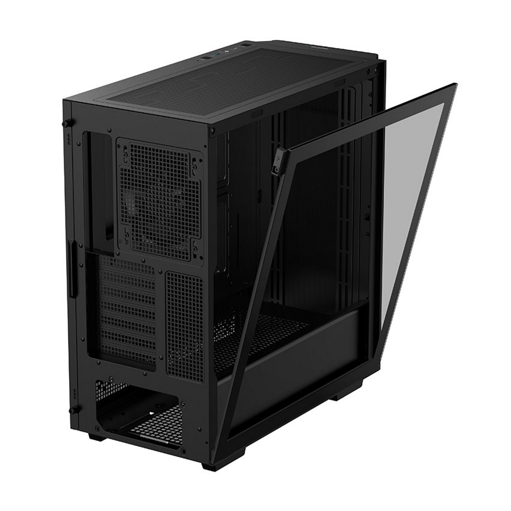 CPUまたはGPU温度のモニタリング用ディスプレイ搭載 高エアフロー